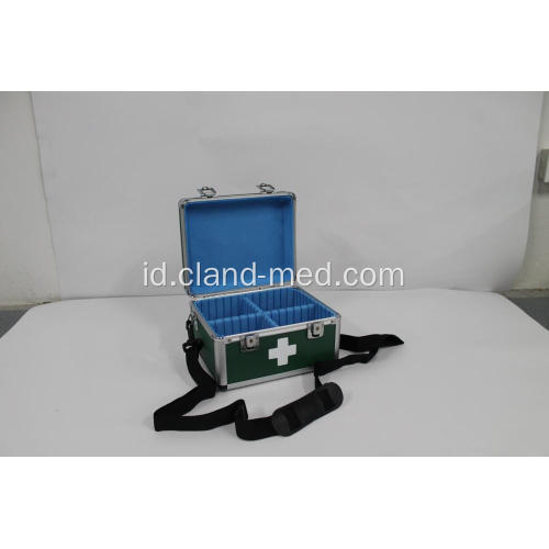 Aluminium Alloy First Aid Box dengan Kunci dan Handle
